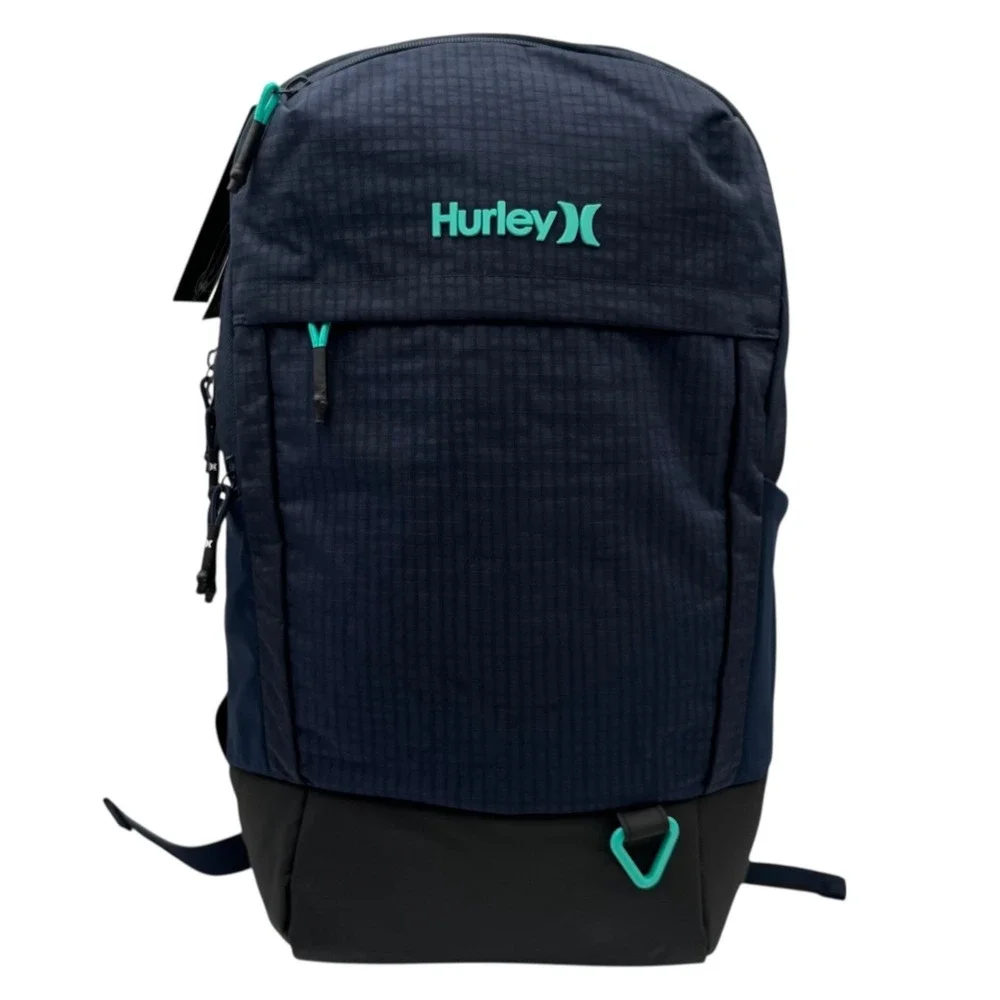Hurley Mens One and Only Classic Backpack Obsidian Blue Fits 15